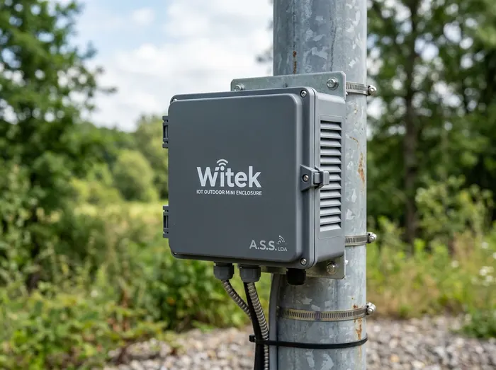 WI-IOTBOXMINI - Caixa Externa Inteligente Witek IOT (300x300x206mm)