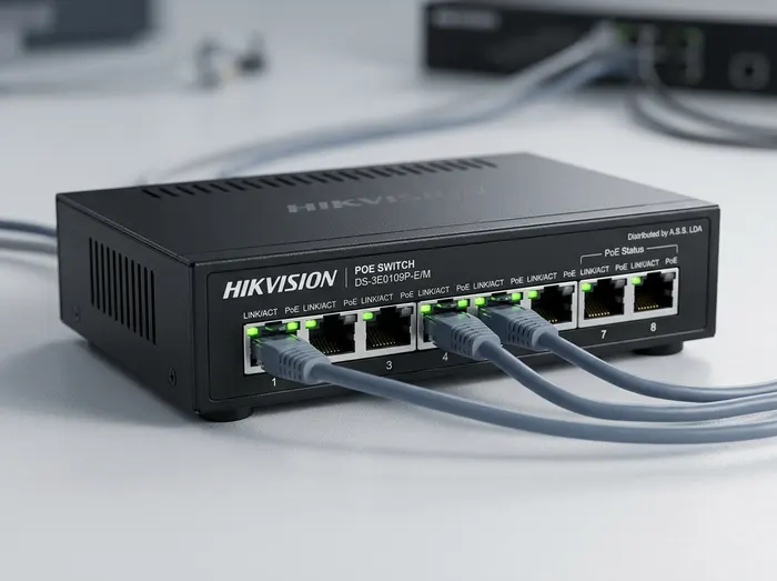 WI-PCES309GF-O - Switch PoE Externo à Prova d'Água Witek 8 Portas